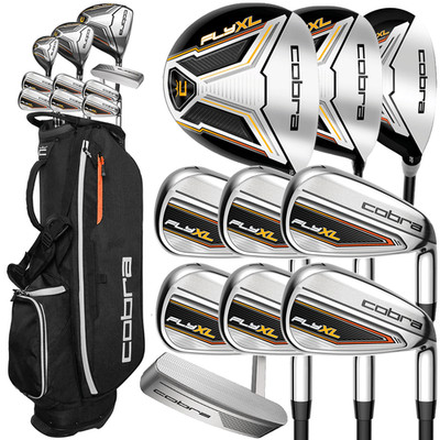 COBRA 2026 FLY XL2 HERREN PREMIUM KOMPLETT GOLFSET + GOLF STANDBAG / -1   KÜRZER