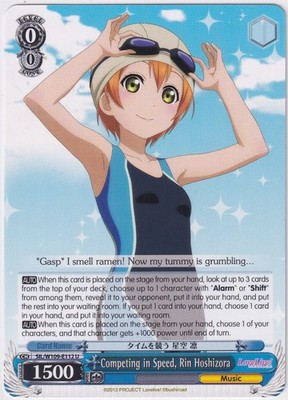 Competing in Speed, Rin Hoshizora Uncommon Love Live! School idol festival 2 MIR