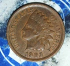 1903 Indian cent  {{{1H43