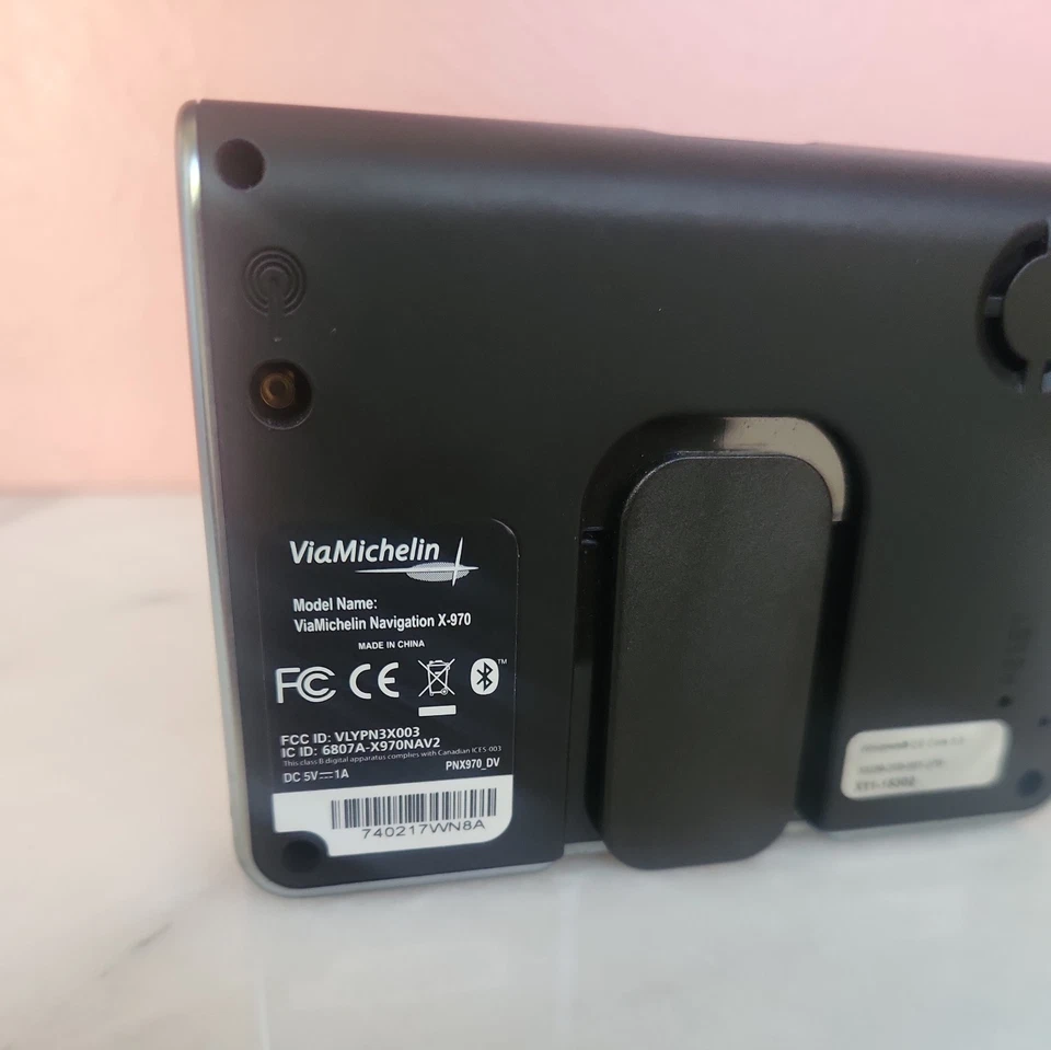 Navegador portátil para automóvil ViaMichelin Navigation X-970 GPS - Windows CE Core 5.0 Foto 2 de 3