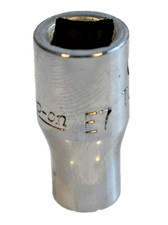Snap on Tools TLE70 E7 TORX External Star Shallow Socket 1/4" Drive Chrome USA