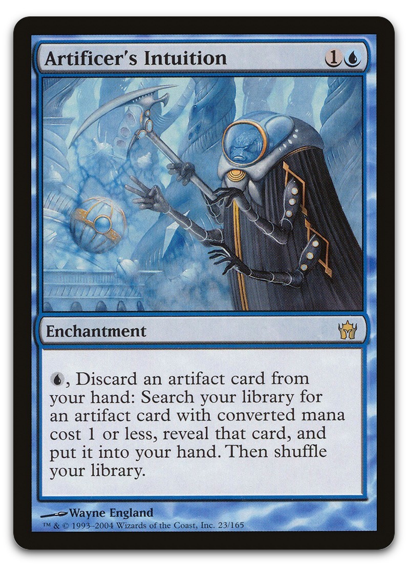 Artificer's Intuition #23 (NM) Fifth Dawn 5DN Magic MTG