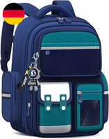 Amythe Schulranzen Jungen, Kinderrucksack GroßE Mit SüßEm AnhäNger, Schultasche