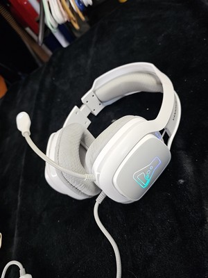THE G-LAB Korp Vanadium Gaming Headset - Stereo Mikrofon, Ultraleicht, Ultra Bas