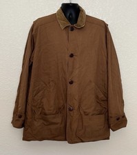 VTG J Crew Jacket Mens L Barn Coat Field Oarsman 90s Prep Ivy Corduroy Old Money