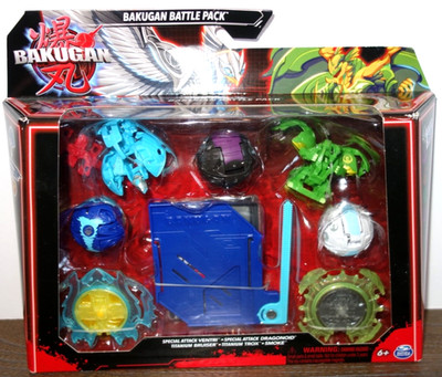 Bakugan Special Attack Ventri and Dragonoid Battle Pack Action Figure Set G65