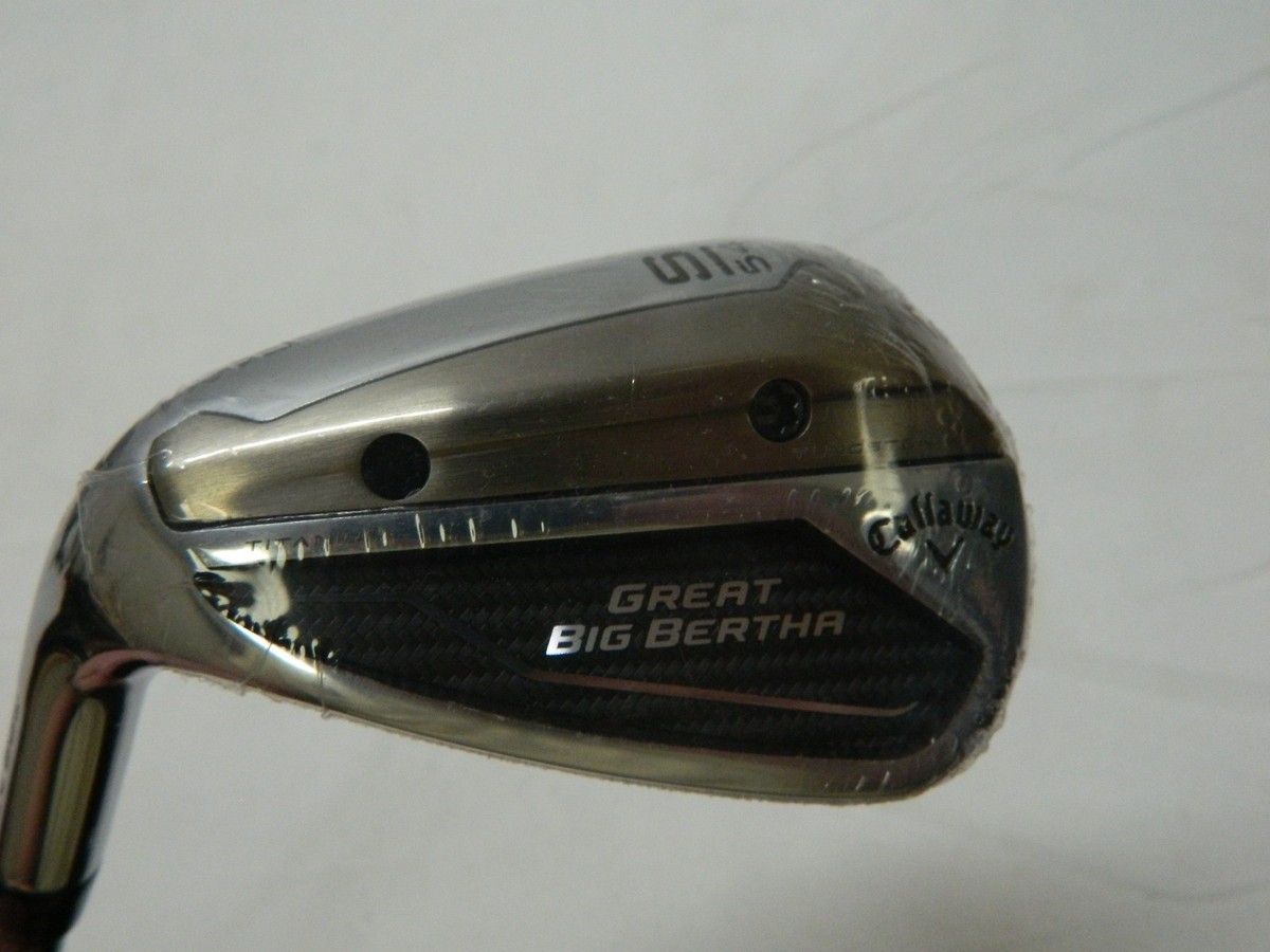 New LH Callaway Great Big Bertha SW Sand Wedge UST Regular Flex