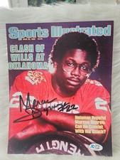 MARCUS DUPREE AUTOGRAPH HAND SIGNED 8X10 PHOTO OKLAHOMA SPORTS ILLUSTRATED COA
