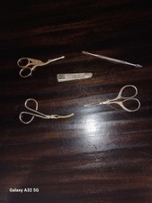 Vtg Unusual Lot Sego Germany Scissor Stork Revlon Cuticle Millers Forge Clippers