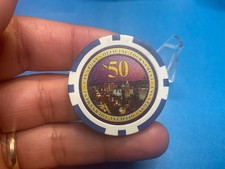  50      -LAS VEGAS       ADVERTISING / SOUVENIR CASINO CHIP     -  Z-2996