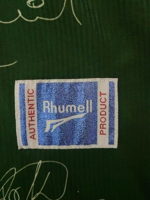 パルメイラス Copa Libertadores 99 サイン入りシャツ Palmeiras Copa Libertadores 99 Signed Shirt XL Collared Men's