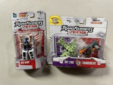 Hasbro Transformers Cybertron PAQUETE RID Red Alert & Skylinx vs Thunderblast