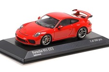 Minichamps 1/43 Porsche 911 991 Gt3 2017 Red Limited To 350 1 43