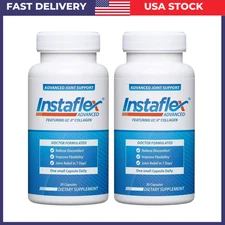 2 Packs Instaflex Advanced Joint Support Supplement 30 Capsules New Expiry