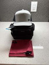 Melin Trenches Icon HYDRO Hat Grey Black Small Performance Snapback NWT