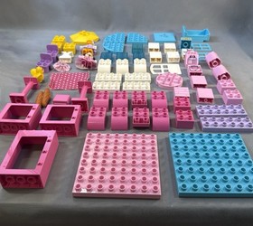 Lego Duplo 10844 Disney Minnie Mouse Bow-tique Retired 100% Complete 70pc VG
