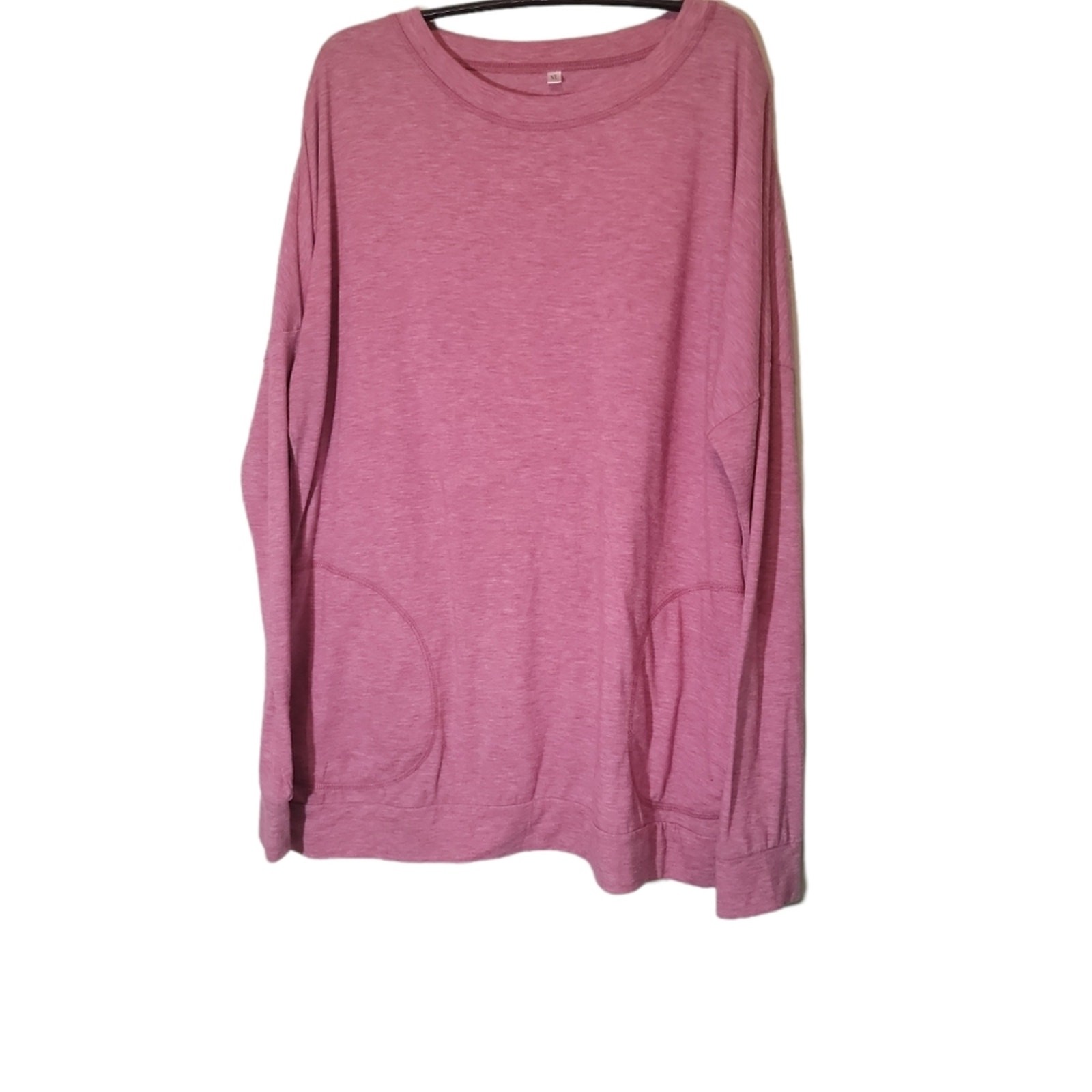 Amazon Essentials Red Long Sleeve Lightweight Ban… - image 5