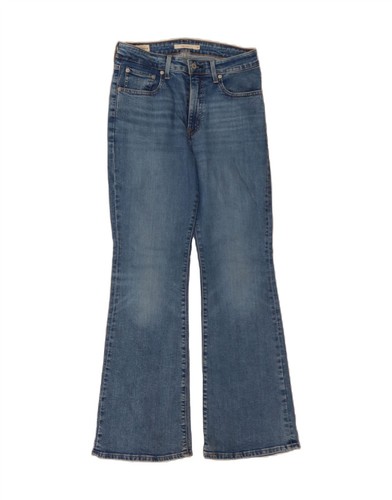 LEVI'S Womens 726 Flared Jeans W29 L30 Blue Cotton CM03