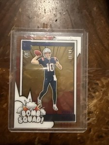 2024 Donruss Clearly⭐️CM⭐️- FOTL-💥💣Bomb Squad💣💥Drake Maye RC - Blue /49