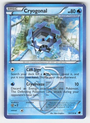Cryogonal (Team Plasma) 30/116 PLF Normal LP