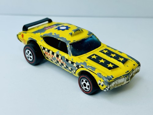 Hot Wheels Redline OLDS 442 MAXI TAXI DERBY SKIN..READY TO RACE