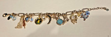 Pulsera Temática Kirks Folly Cat and the Fiddle Charm Tono Dorado