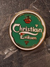 Christian Eriksen United Denmark Enamel Pin Badge New and Sealed Genuine Item