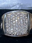 David Yurman 18kt White Gold Men’s Diamond Ring — photo 5