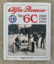 ALFA ROMEO TIPO 6C 1500 1750 1900 BOOK ANGELA...