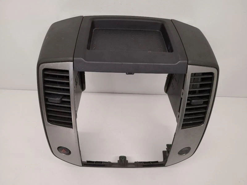 2005-12 NISSAN XTERRA RADIO TEMPERATURE CONTROL BEZEL 68259EA00C - Image 4 of 4
