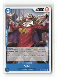 Vito OP11-042 Common A Fist of Divine Speed One Piece TCG