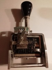 Stary stempel pagnacyjny - Funkcjonalny - Stary / Antyczny / Shabby / Kolekcjonerski / Rzadki - Nr 11