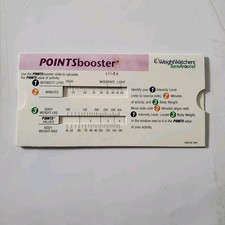 WW Weight Watchers Turn Around Points Booster 2004 Slide Calculator Activity