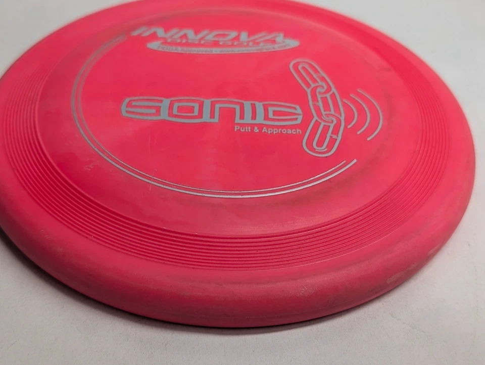 Innova DX Sonic Disc Golf Putter & Approach Driver PFN 175g Pink/Red - Image 2 of 4