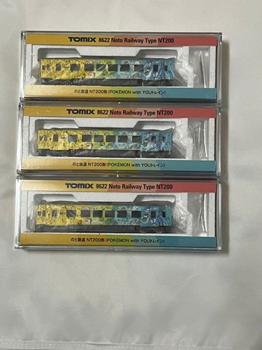 TOMIX 's Noto Railway NT200 Tipo POKEMON CONTIGO TREN ✖️ 3 918670 | Condition: Used