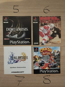 SONY PLAYSTATION 1 PS1 PSONE FRONT & BACK COVER PAL