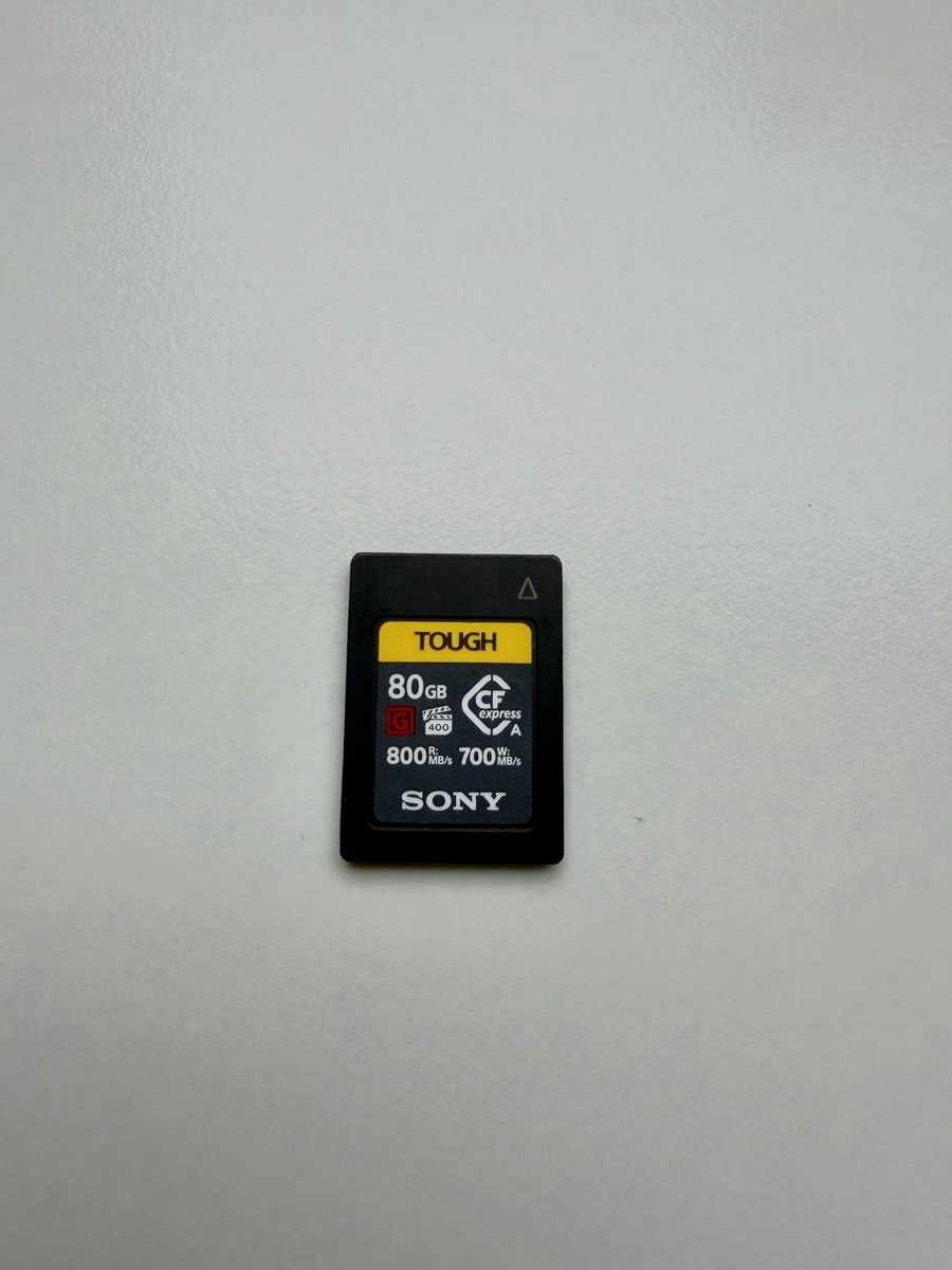 Sony TOUGH CFexpress Type A 80GB High Speed High Capacity Memory