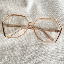 Vintage Womens Peach Eyeglasses Frames Glasses Anthony Martin 58 17 140