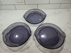 Pyrex 229 Crimped Deep Dish Pie Plate 9.5" Amethyst Purple Handled Vintage