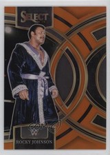 2024 Panini Select WWE Premier Level Orange Prizm 30/49 Rocky Johnson #144 0re8