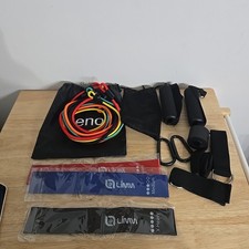 Resistance Band Loop Set Exercise Workout Fitness Yoga Pilates New Bundle