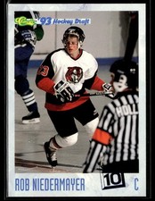 1993 Classic '93 Hockey Draft #5 Rob Niedermayer Hockey Card 2403G