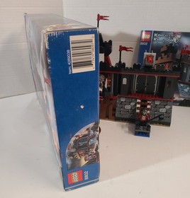 Lego 8802 Knights Kingdom: Dark Fortress Landing 8802 Castle and Boat Set