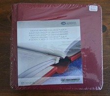 Creative Memories 7 x 7 Strap-hinge Album Ruby Cranberry  Red W/ Pages Sealed