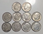 SILVER DIMES - Lot of 10 Roosevelts - Starting at CURRENT SPOT!!!