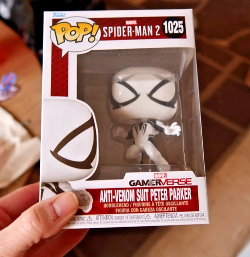 Vintage Funko Pop! Figure Marvel Spider-Man 2 Anti-Venom Suit Peter Parker #1025
