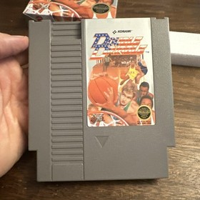 Baloncesto Double Dribble - Nintendo NES - Completo CIB - Probado - Aut&eacute;ntico