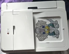 Canon PIXMA TS9521C All-in-One Wireless Crafting Photo Inkjet Printer White Used