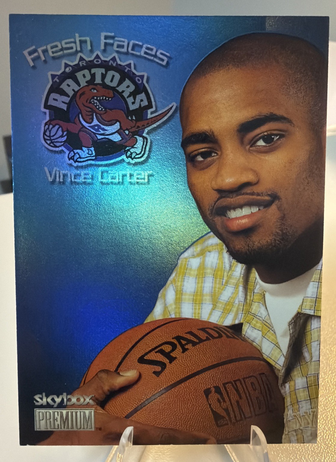 🔥VINCE CARTER 1998-99 SKYBOX PREMIUM FRESH FACES ROOKIE RAPTORS RC 🏀 HOF