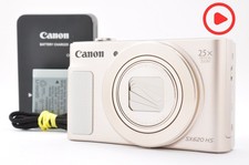 Canon PowerShot SX620HS 20.2 MP White Digital Camera From Japan [Mint] 5033